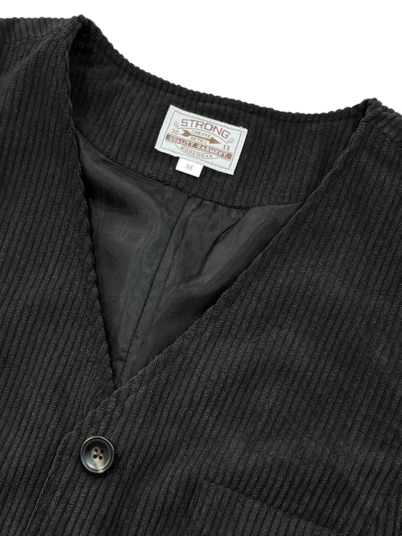 Verney ™ | Gilet Corduroy Élégant