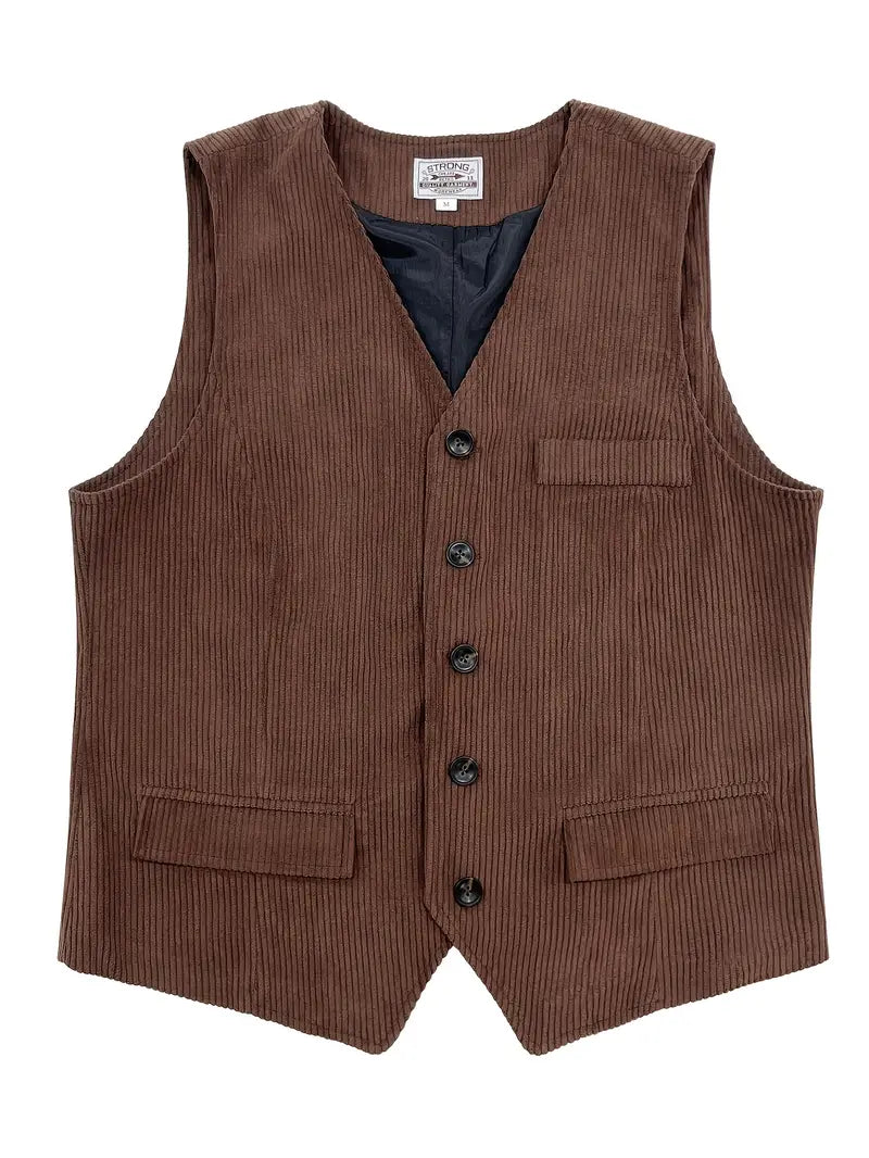 Verney ™ | Gilet Corduroy Élégant