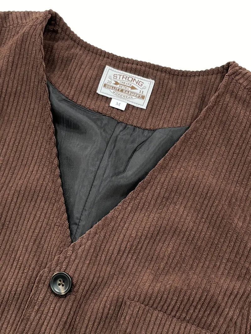 Verney ™ | Gilet Corduroy Élégant