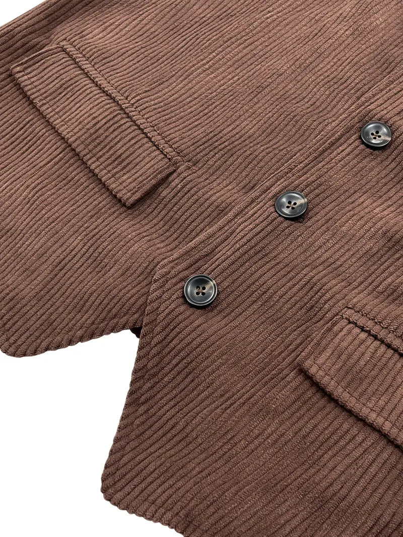 Verney ™ | Gilet Corduroy Élégant
