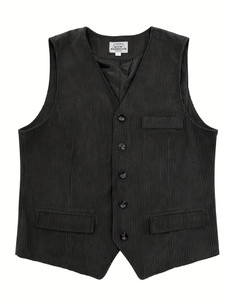 Verney ™ | Gilet Corduroy Élégant