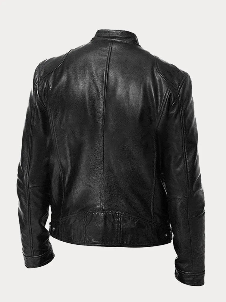 Édouard™ | Veste en Cuir au Caractère Unique