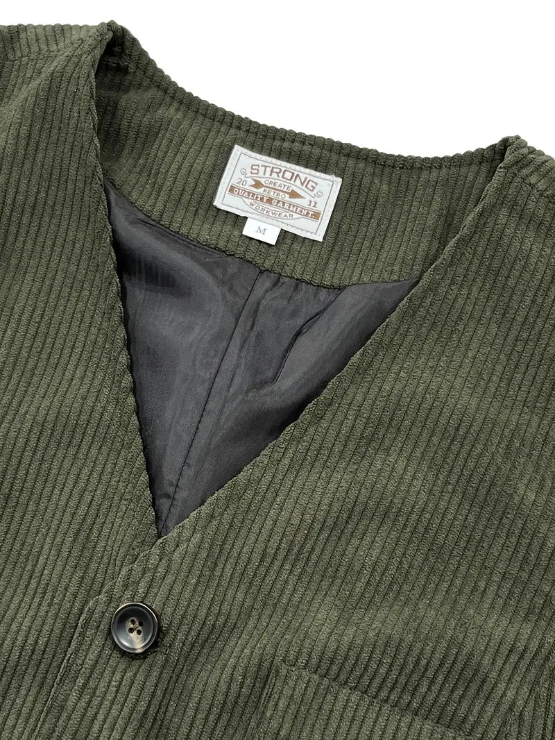 Verney ™ | Gilet Corduroy Élégant