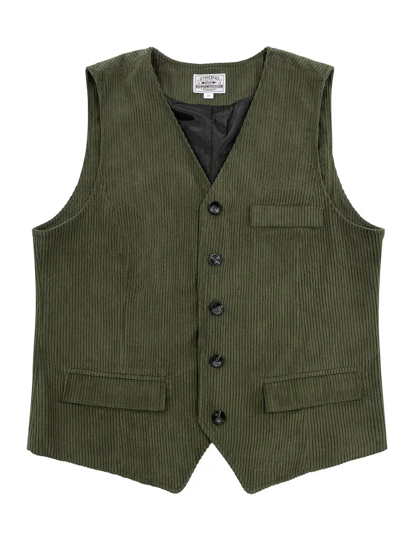 Verney ™ | Gilet Corduroy Élégant