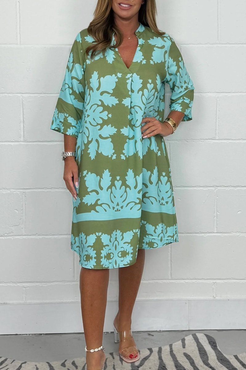 Emmanuelle™ | Robe Printanière Éclatante